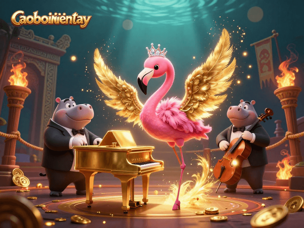Experience thrilling adventures with caoboimientay in a vibrant 3D casino showdown featuring dynamic characters and exciting elements.
