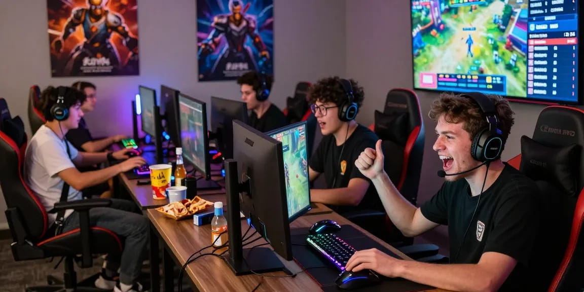 Players experiencing the excitement of lucky77 in an immersive gaming lounge.
