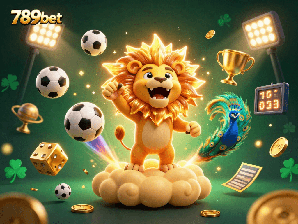 Experience winning strategies with 789bet as the sun lion triumphs in this dynamic casino scene.