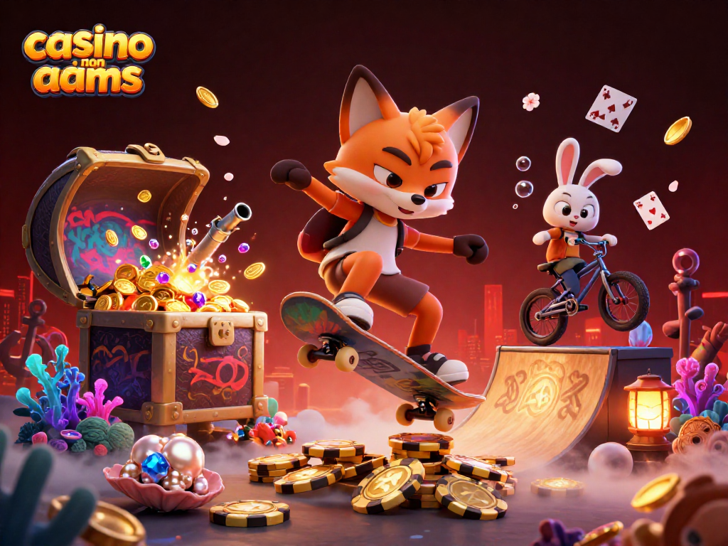 Giocando nei casino non AAMS con un cast di personaggi divertenti e azione animata