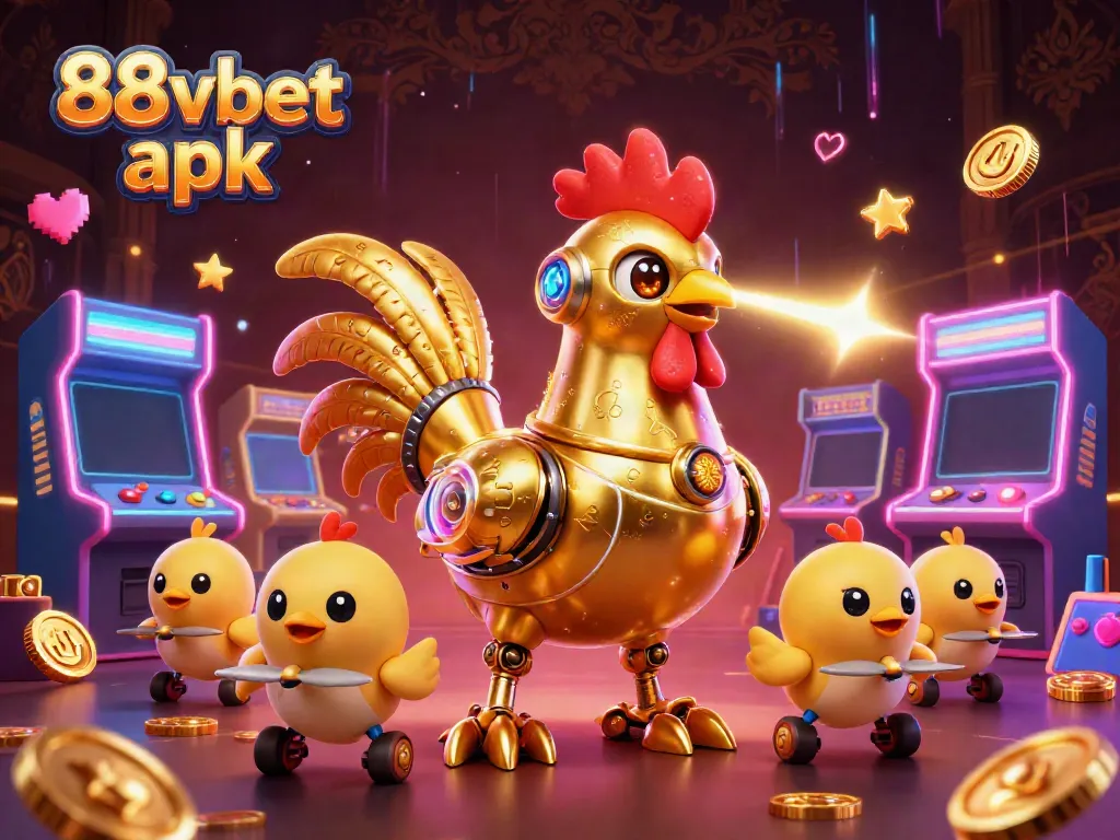 Experience exciting gaming action with the 88vbet apk featuring vibrant 3D characters and casino elements