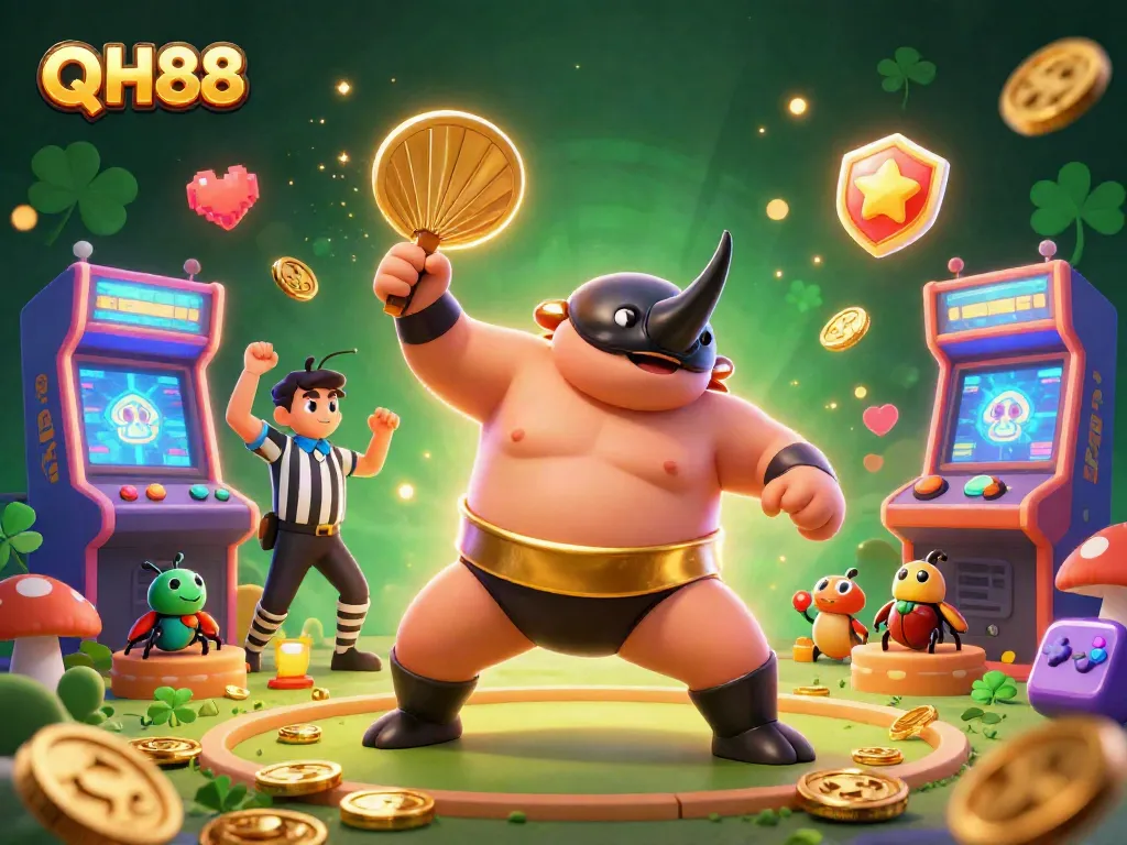 Experience the thrill of QH88 with dynamic game elements and vibrant casino visuals.