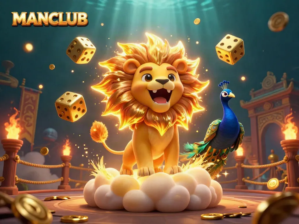 Experience thrilling gameplay in the MANCLUB casino with vibrant, interactive visuals.