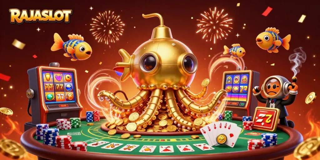 RAJASLOT, bertabur koin dan permainan slot, memikat pemain dalam pengalaman kasino yang menegangkan