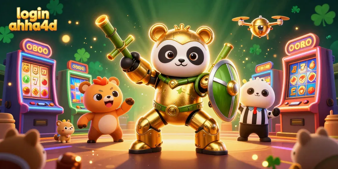 Manuver login ahha4d dalam slot mesin menarik dengan panda emas mekanik dan robot hadir di arena.