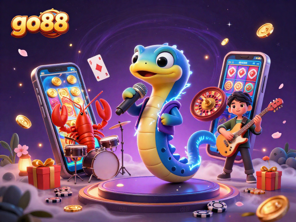 Experience exciting gaming with go88 featuring a colorful slot scene and vibrant underwater casino.