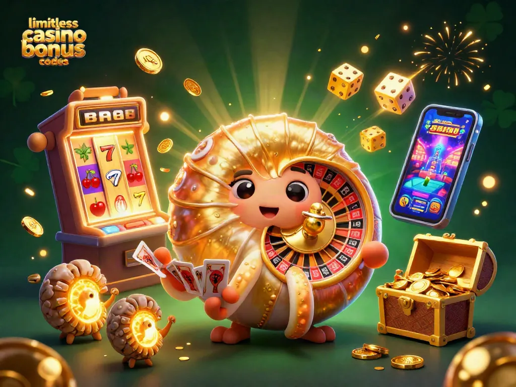 Spin and win with limitless casino bonus codes in this vibrant, dynamic casino scene!