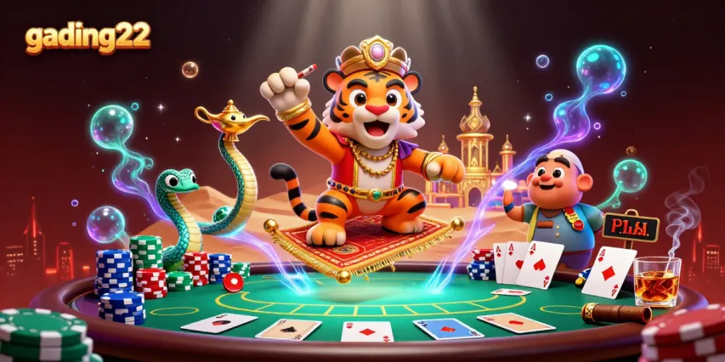 Experience thrilling gameplay with gading22 featuring an Arabian Nights-themed casino adventure.