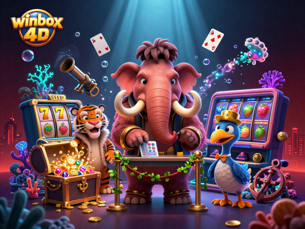 winbox 4d - Join the thrilling scene with VIP checks by the mammoth bouncer and casino riches