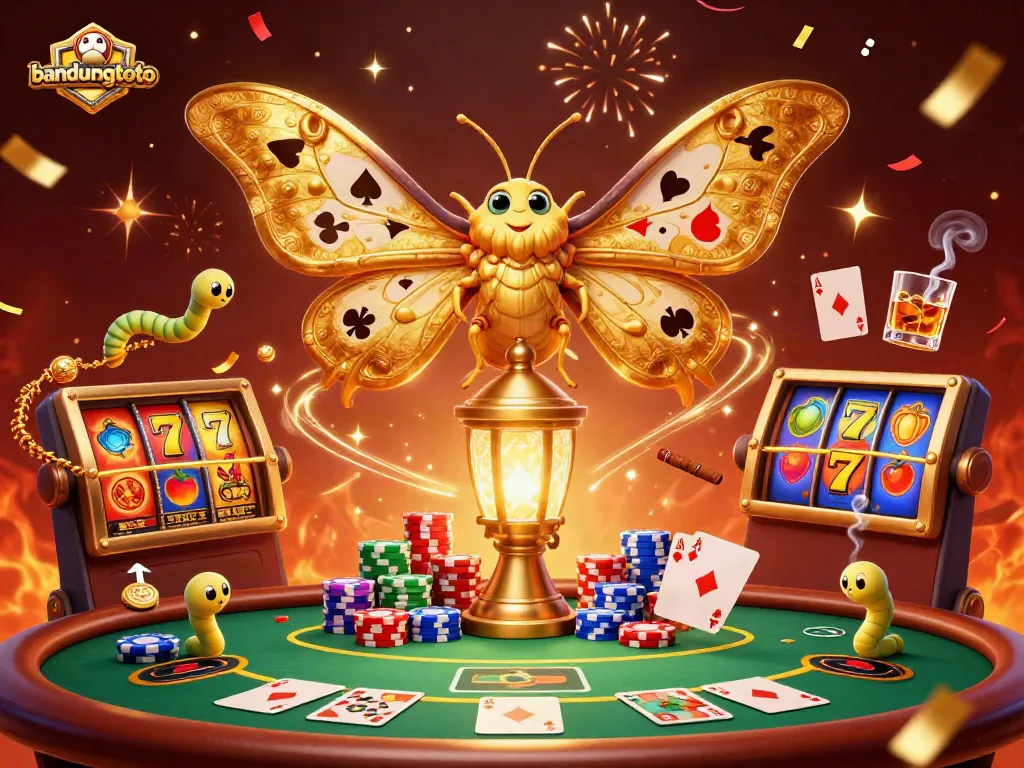 Experience thrilling gambling at bandungtoto with vibrant casino scenes and dynamic gaming elements.