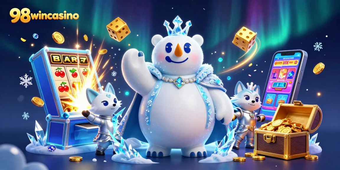 Experience thrilling wins at 98wincasino with vibrant slot machines and exciting game elements.