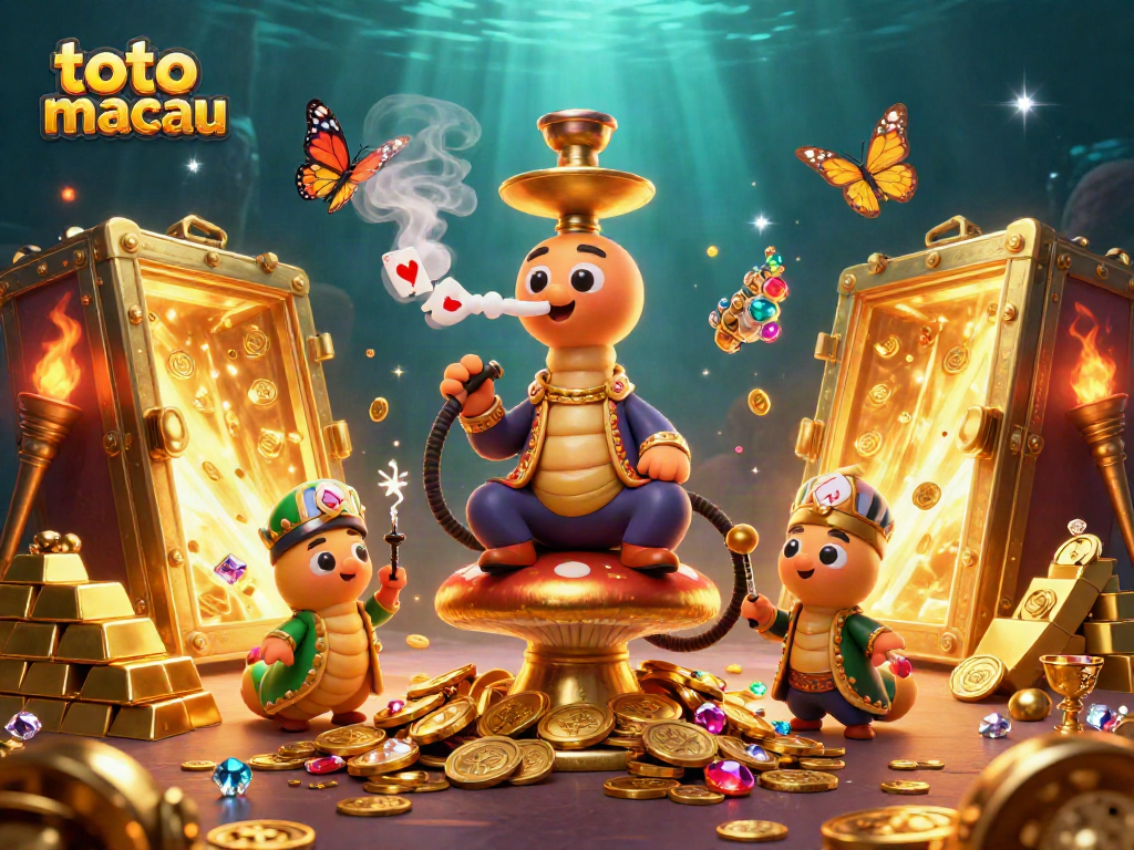 Experience thrilling gameplay with toto macau in an ultra-detailed 3D illustration featuring vibrant casino elements.