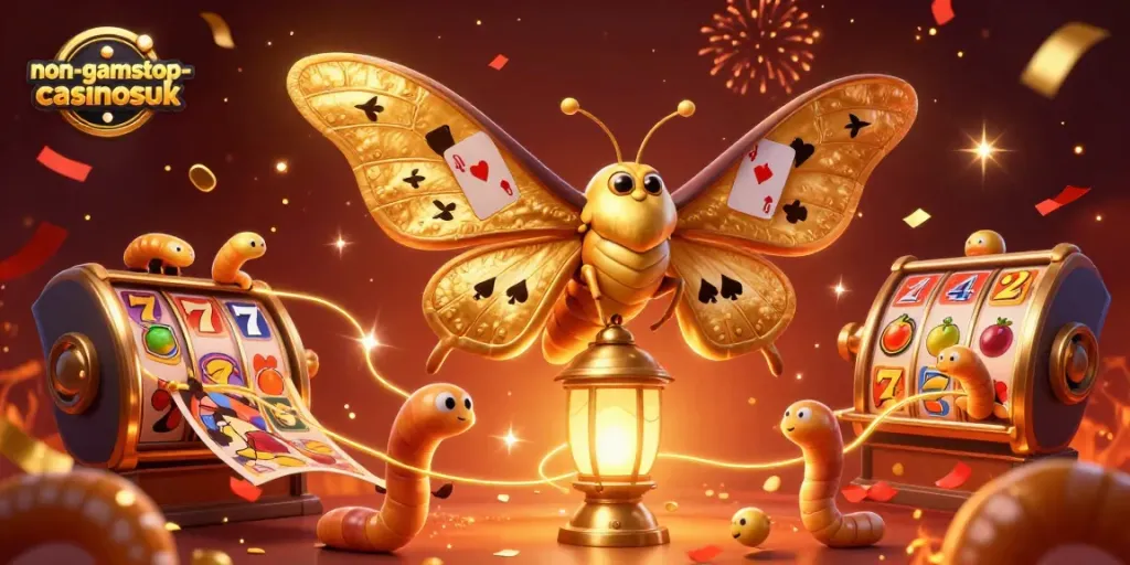 Experience thrilling games at non-gamstop-casinosuk with vibrant casino-themed artwork.