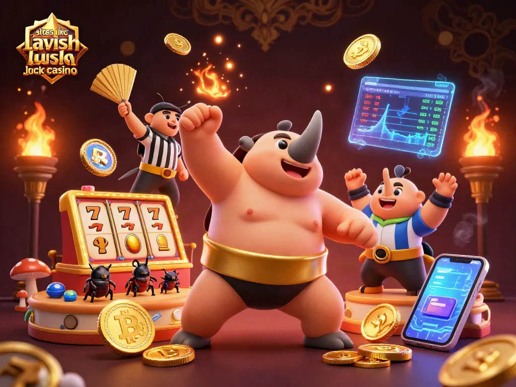 Watch the 3D beetle champion stomp for coins at sites like lavish luck casino, alive with action and excitement!