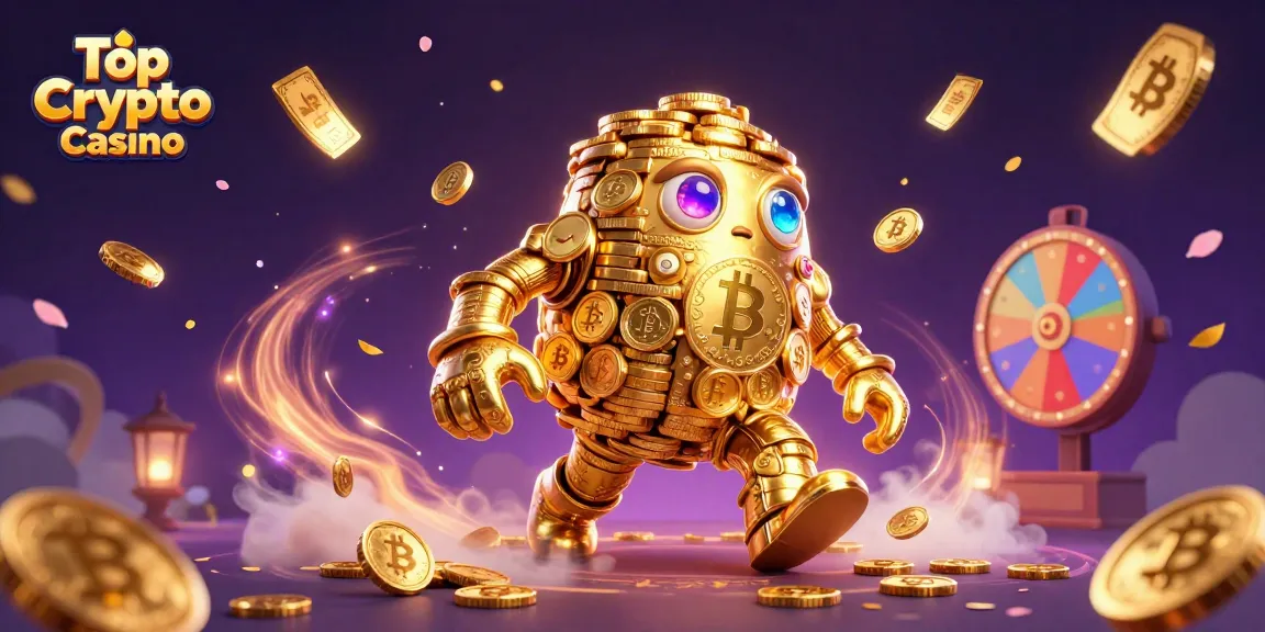 Join the action at the Top Crypto Casino with vibrant crypto-themed prizes and gold rewards.
