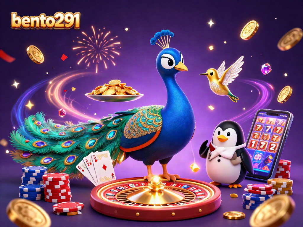 Experience bento291’s vibrant online casino scene with stunning 3D illustrations of games and characters.