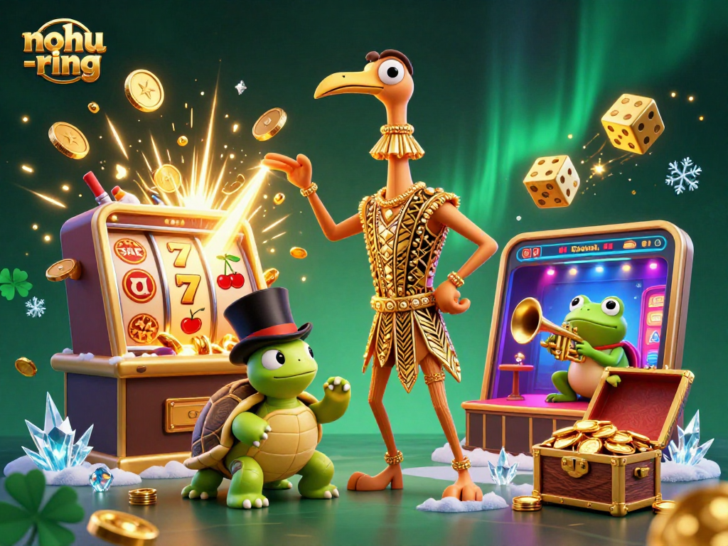 Experience the thrilling gameplay of nohu-ring as the jackpot explodes with coins and symbols!