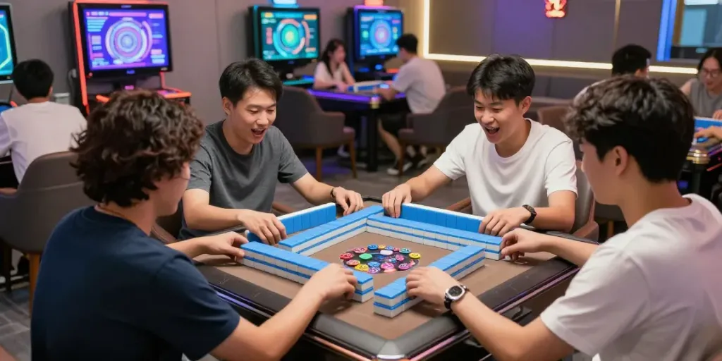 Pengalaman bermain mesinmpo dengan pemain yang terlibat di ruang permainan modern.