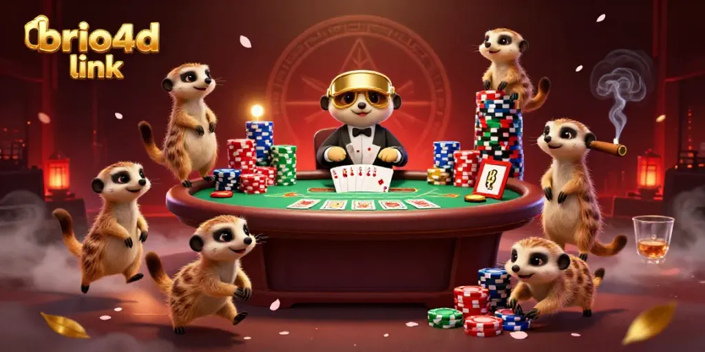 Engage with brio4d link and join the lively meerkats managing a casino.