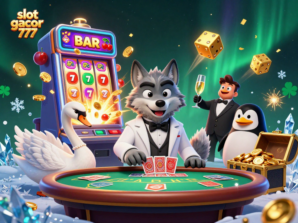Experience the excitement of slot gacor 777 with a dynamic illustration of luck and lavish interests.