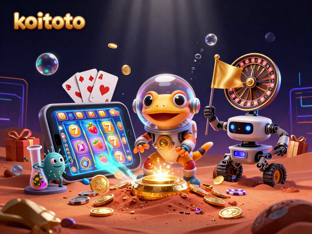Koitoto memberikan pengalaman slot gacor dengan permainan berkualitas tinggi dan peluang maxwin yang besar.