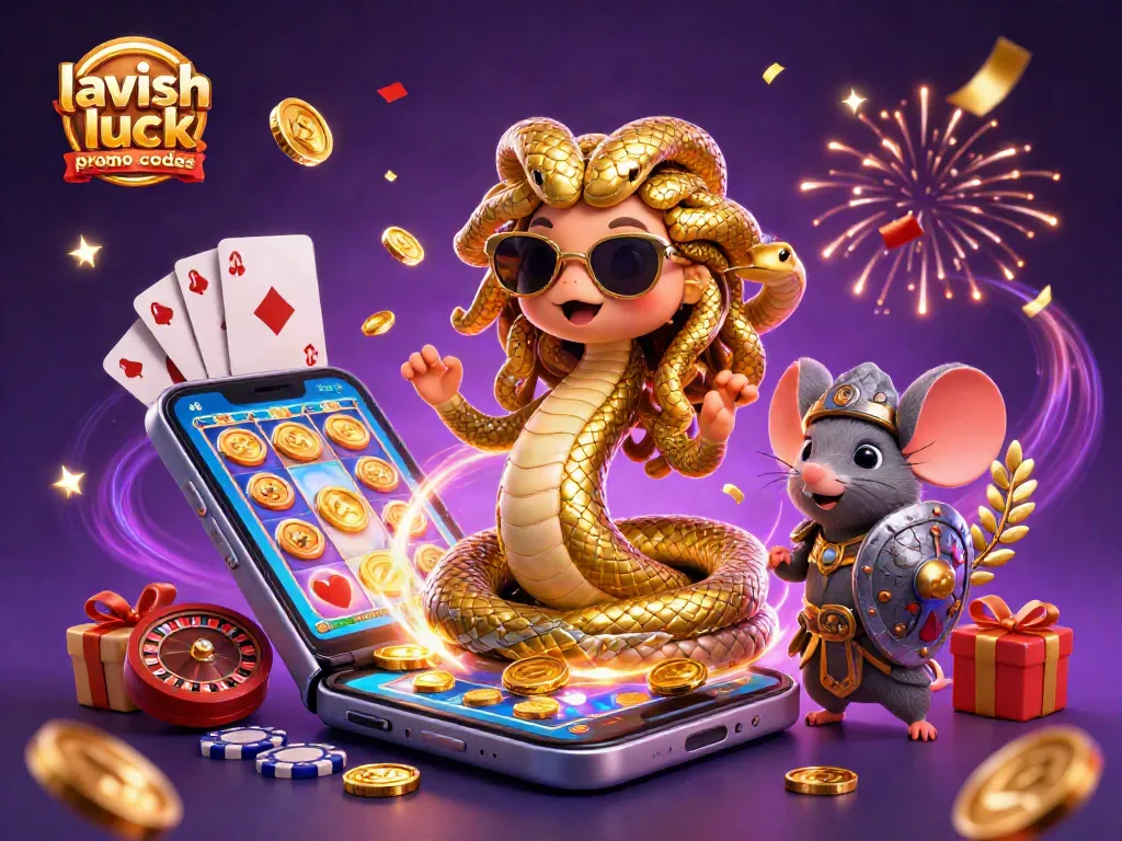 Win big with lavish luck promo codes while enjoying colorful slot games and festive gameplay