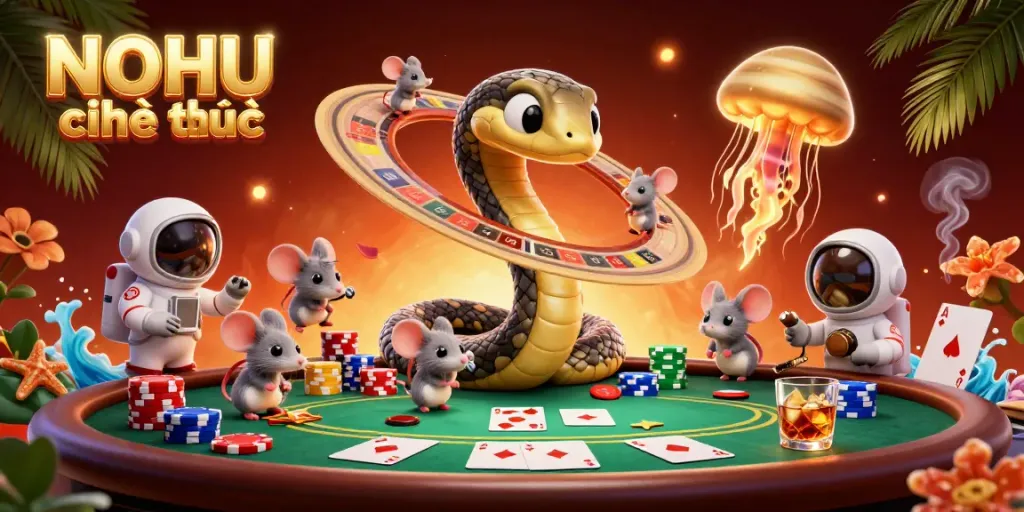 Engage in thrilling slots at NOHU chính thức, where deep cosmic elements create a unique gaming experience.