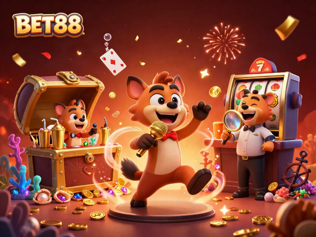 Trải nghiệm BET88 thú vị với các nhân vật hài hước trong thế giới casino ảo