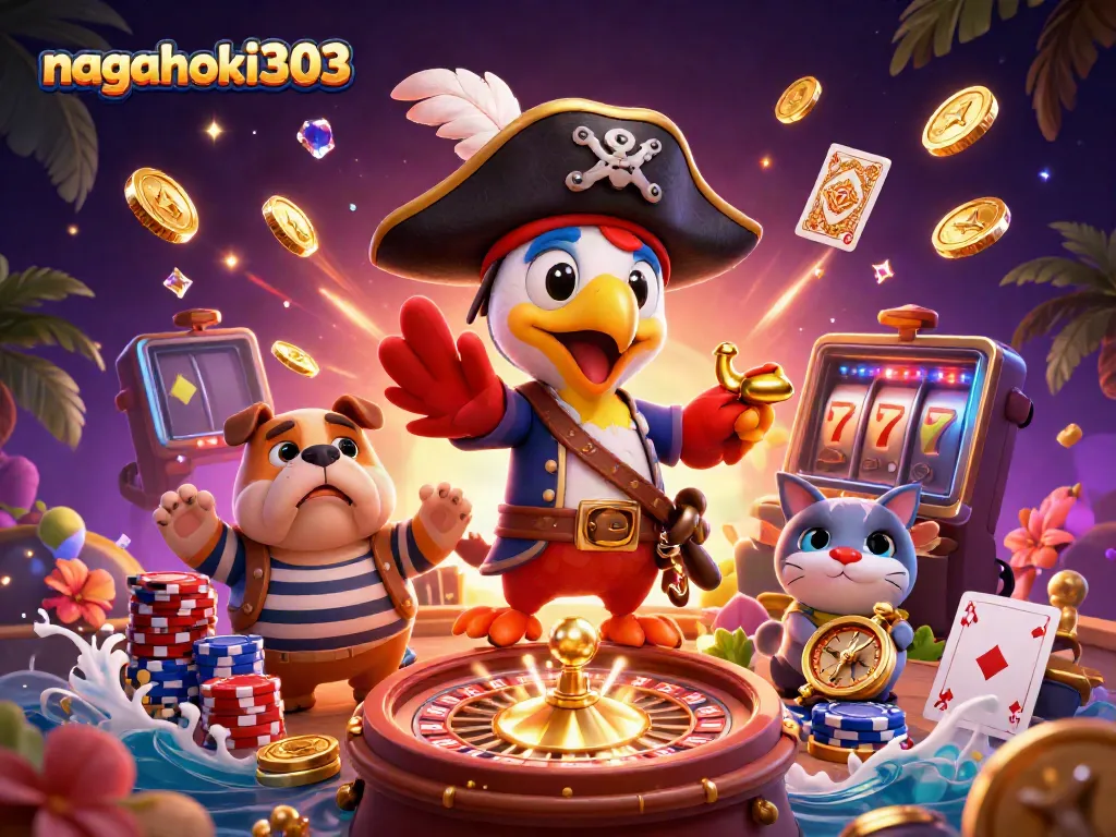 Menangkan jackpot di nagahoki303 dengan petualangan seru dan elemen kasino yang penuh warna.