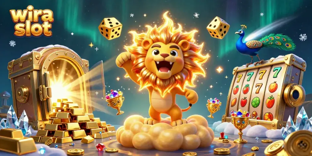 Engage with wira slot action as vibrant characters explore riches and dynamic casino elements.