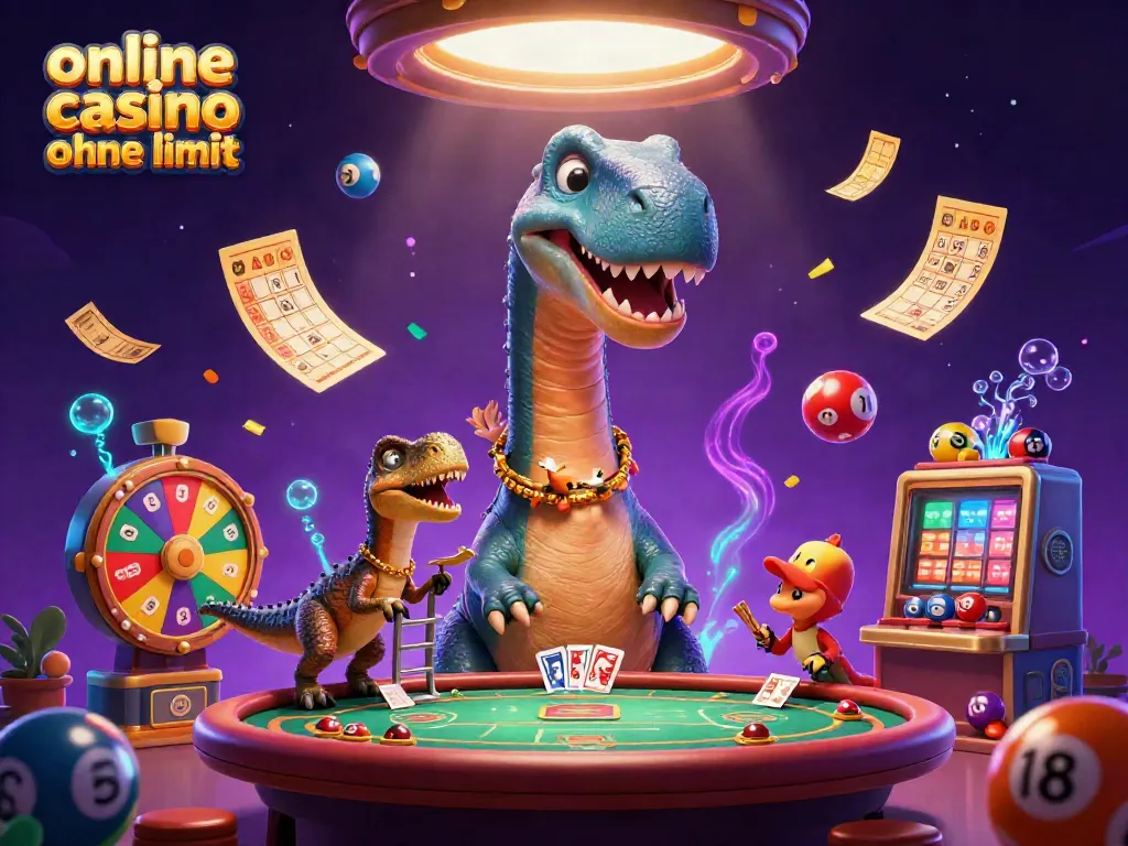 Experience the excitement of playing at an online casino ohne limit with vibrant animations and dynamic scenes.