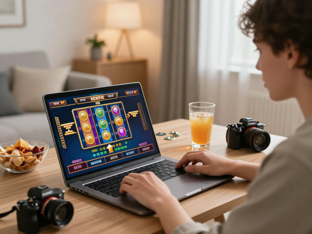 Gambler menikmati permainan di https://bos88ap.com/ dengan suasana hangat dan santai.