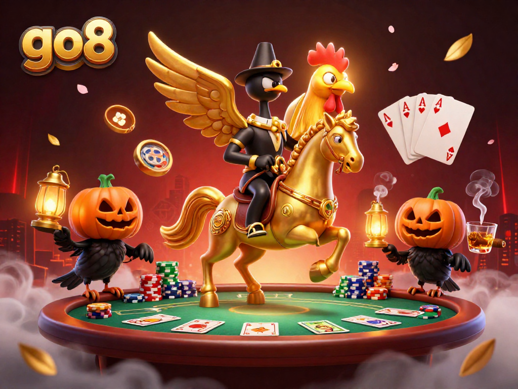 Engage with exciting games at go8 while exploring a vibrant casino scene filled with thrilling elements.