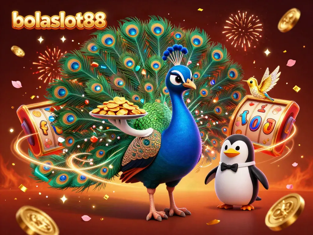 Enjoy vibrant excitement with bolaslot88's 3D casino adventure full of colorful slots and festive elements.