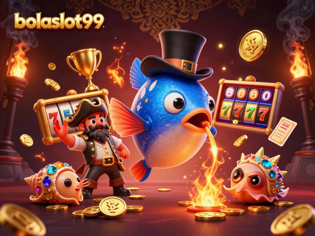 Experience the excitement of bolaslot99 with charming characters and vibrant gambling elements.