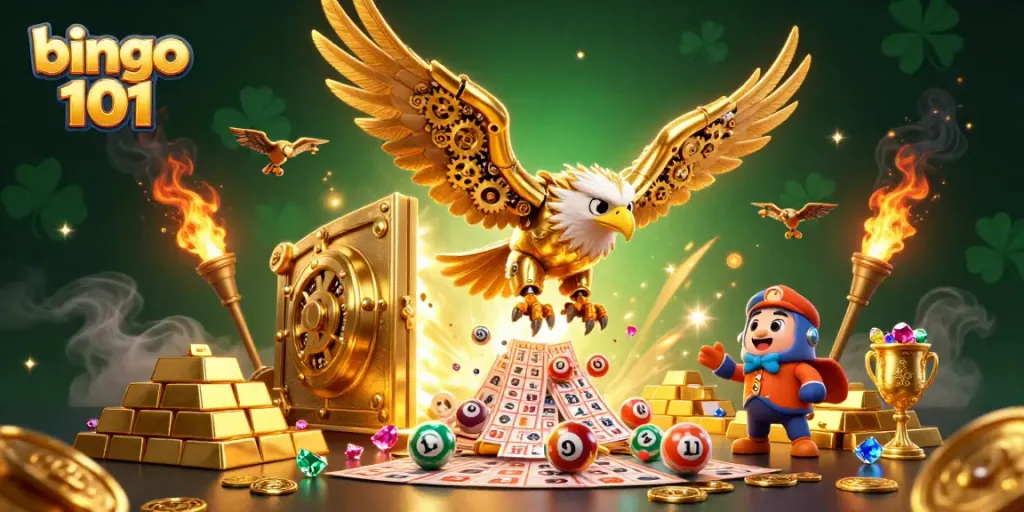 Meningkatkan keseruan permainan bingo 101 dengan menikmati suasana meriah saat bermain bingo dengan kartu dan bola bingo.