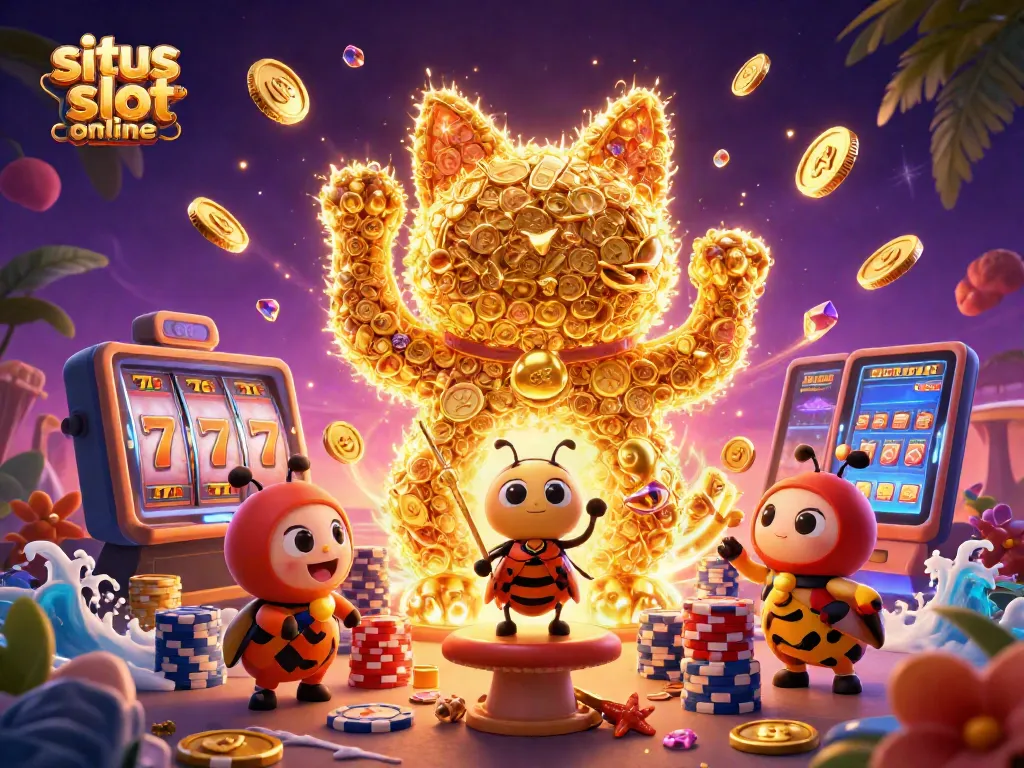 Menggali situs slot online dengan mesin slot, jackpot, dan karakter keberuntungan.