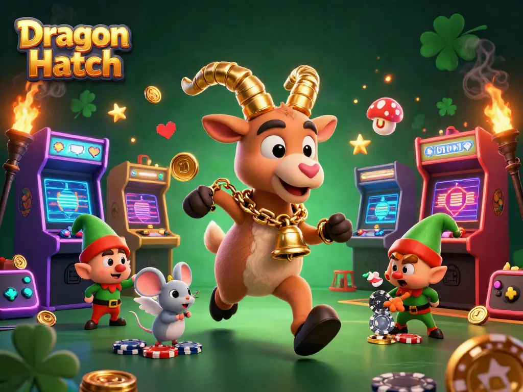 การเล่นเกม Dragon Hatch ในคาสิโนสุดตื่นเต้นที่มีตัวละครน่ารักในบรรยากาศสุดขลัง