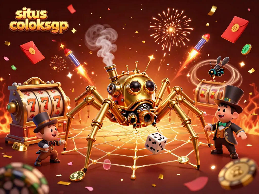 Menangkan permainan di situs coloksgp dengan ilustrasi menarik dan elemen bertema slot.