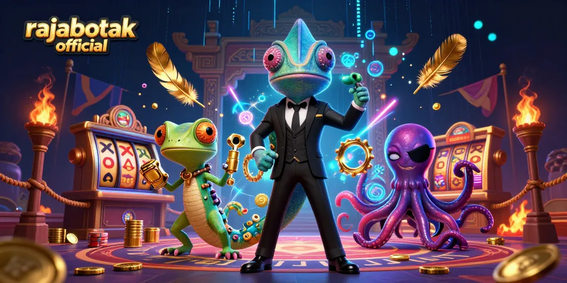 Engage in thrilling gameplay at rajabotak official with vibrant casino action and dynamic characters.