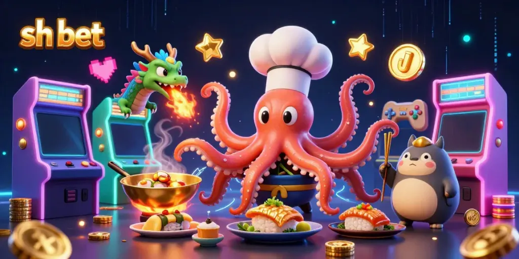 Engage in thrilling gaming moments at sh bet with vibrant characters and a lively casino atmosphere.
