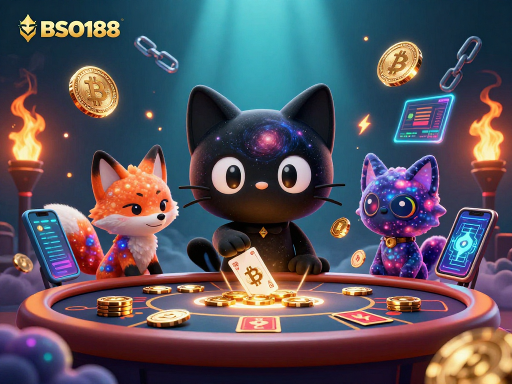 Engage in thrilling gameplay at BSO188 with cosmic cats and digital riches.