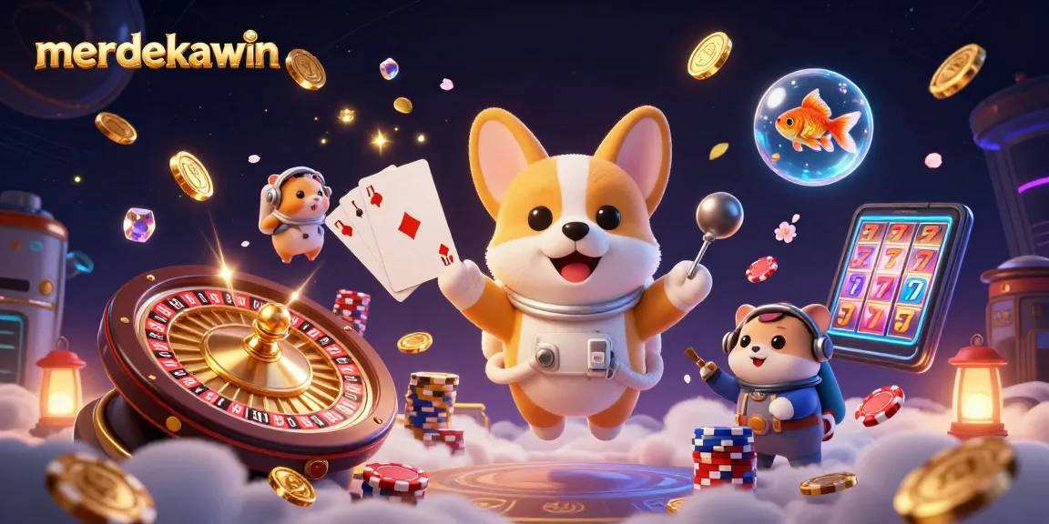 Gali peluang menang yang lebih besar di merdekawin dengan corgi astronot dan kasino luar angkasa