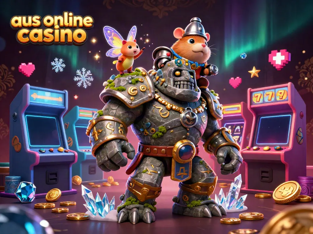 Engage with the vibrant world of aus online casino filled with magical characters and slot machines.