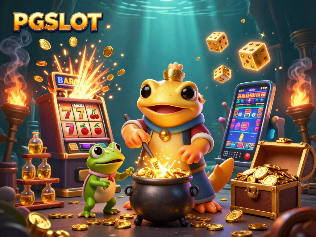 Experience thrilling gameplay with PGSLOT, where alchemists turn luck into gold on vibrant slot machines.