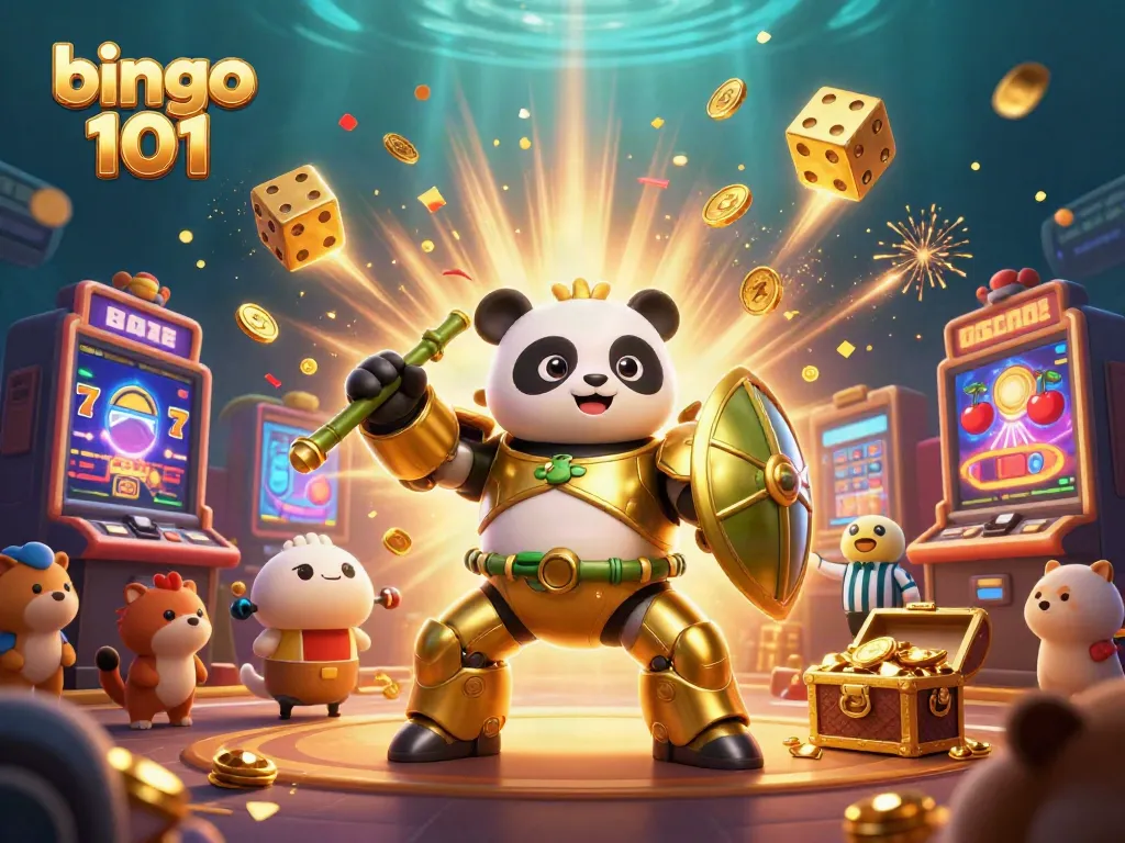 Menggandakan keseruan bingo 101 dalam arena virtual dengan kartu dan hadiah berkilau.