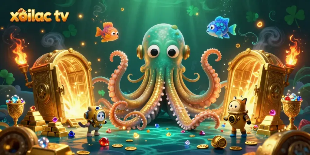 Experience the excitement of xoilac tv with bold treasures and vibrant underwater themes.
