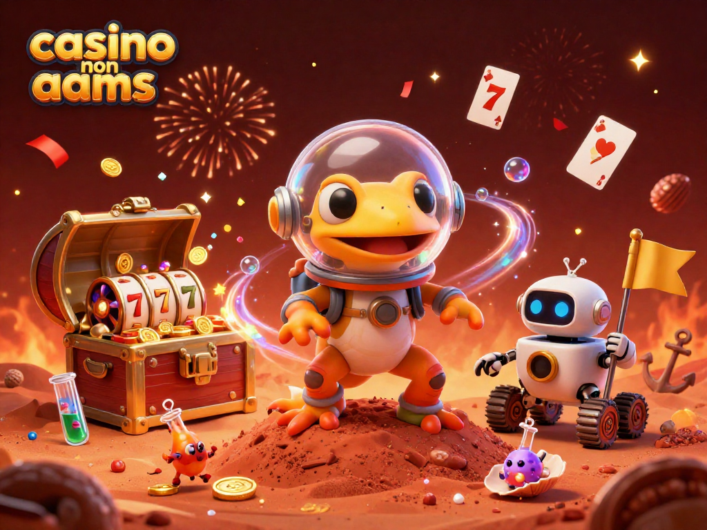 Scopri le giocate emozionanti nel casino non aams con un gecko marziano e un robot