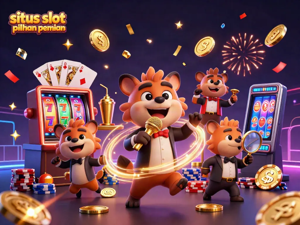 Slot online menarik dari situs slot pilihan pemain dengan warna cerah dan karakter lucu