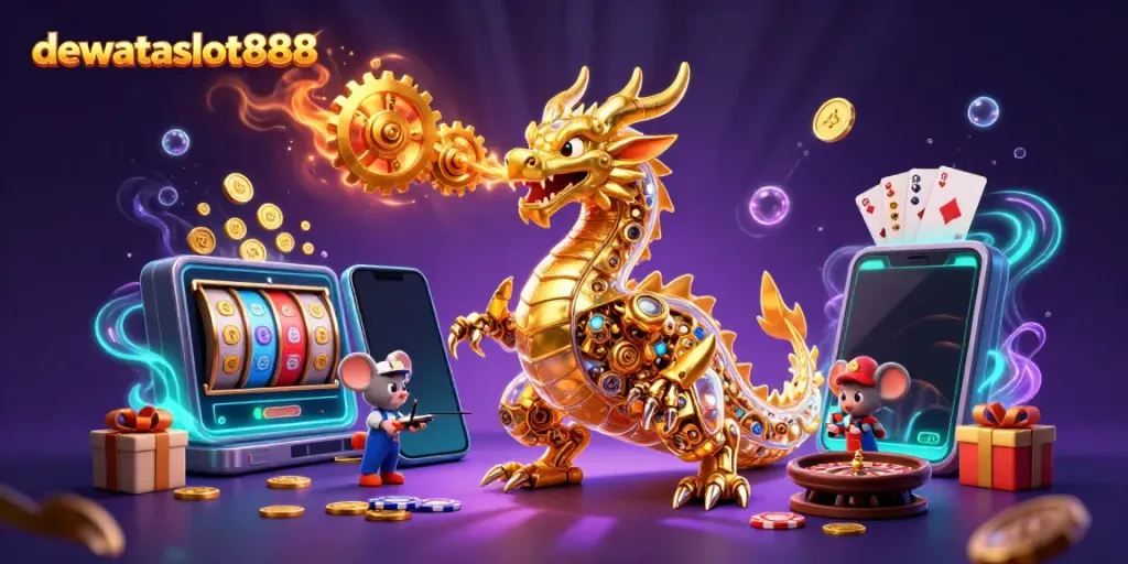 Menangkan koin besar bermain di dewataslot888 dengan permainan slot dan tembak ikan seru.